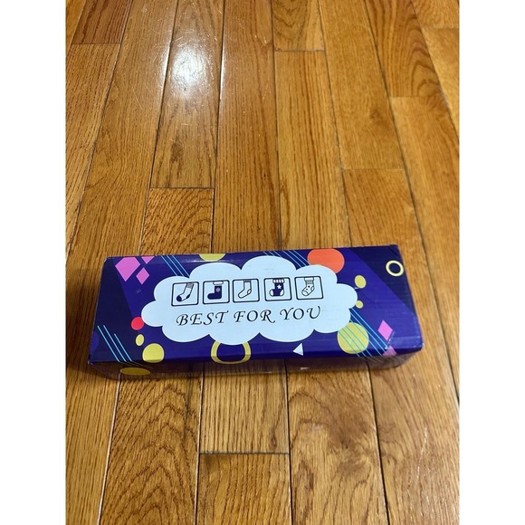 New Fuzzy Socks with Grips for Women, 5 Pairs Soft Fluffy Sleep Cozy Hospital So - Picture 7 of 9